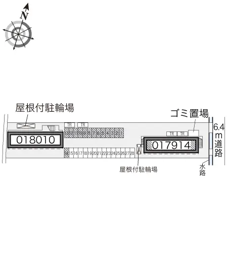 倉敷市上東 月極駐車場